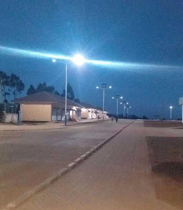 武进区非洲科特迪瓦太阳能路灯工程
